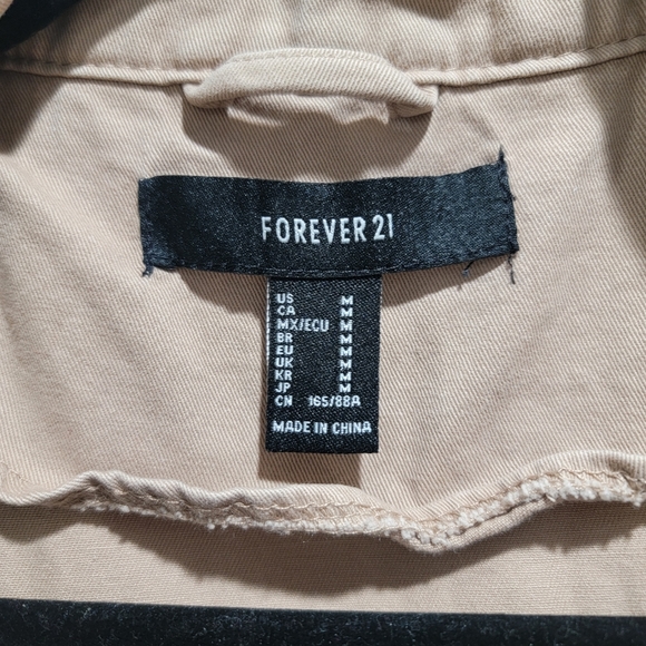 Forever 21 Hooded Utility Jacket - Picture 16 of 16